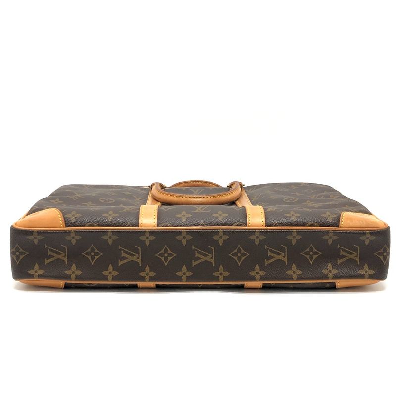 Louis Vuitton Business Bag Porte Documents Voyage Monogram Canvas Brown — view 5