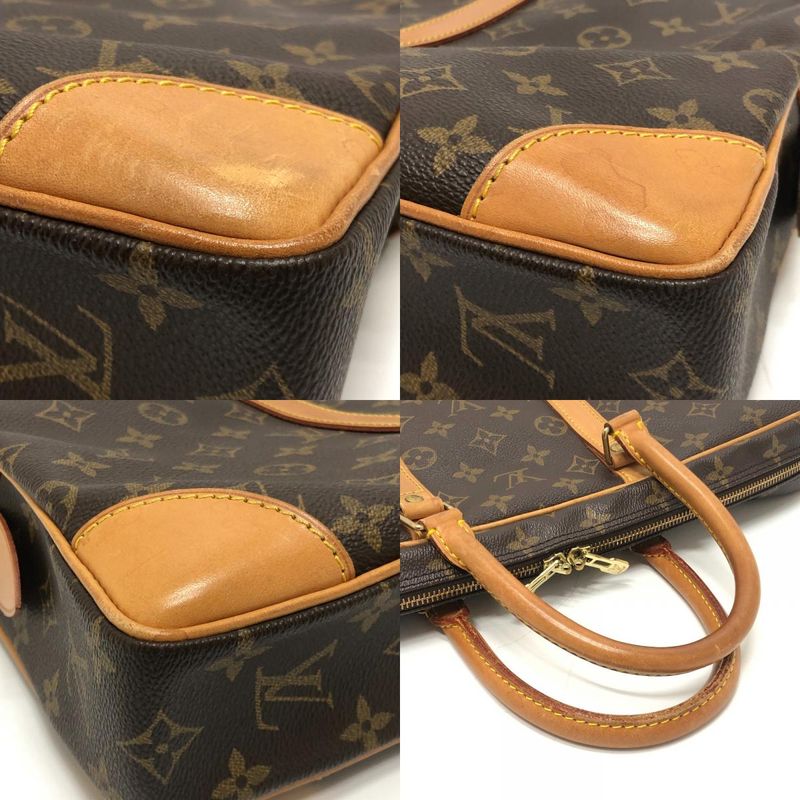 Louis Vuitton Business Bag Porte Documents Voyage Monogram Canvas Brown — view 7