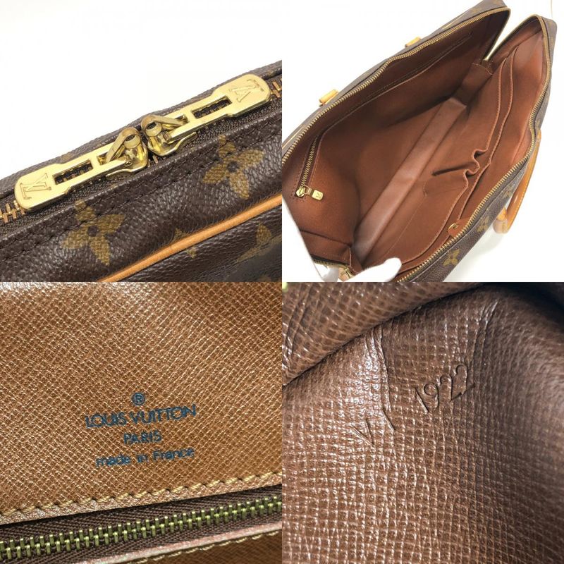 Louis Vuitton Business Bag Porte Documents Voyage Monogram Canvas Brown — view 8