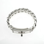 Hermes Bracelet Kelly Gourmet GM SH AG 925 Silver Bangle Accessories — view 5
