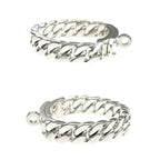 Hermes Bracelet Kelly Gourmet GM SH AG 925 Silver Bangle Accessories — view 4