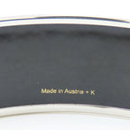 Hermes Bangle Enamel GM Perfume Bottle Metal Wine Red Multicolor Silver — view 8
