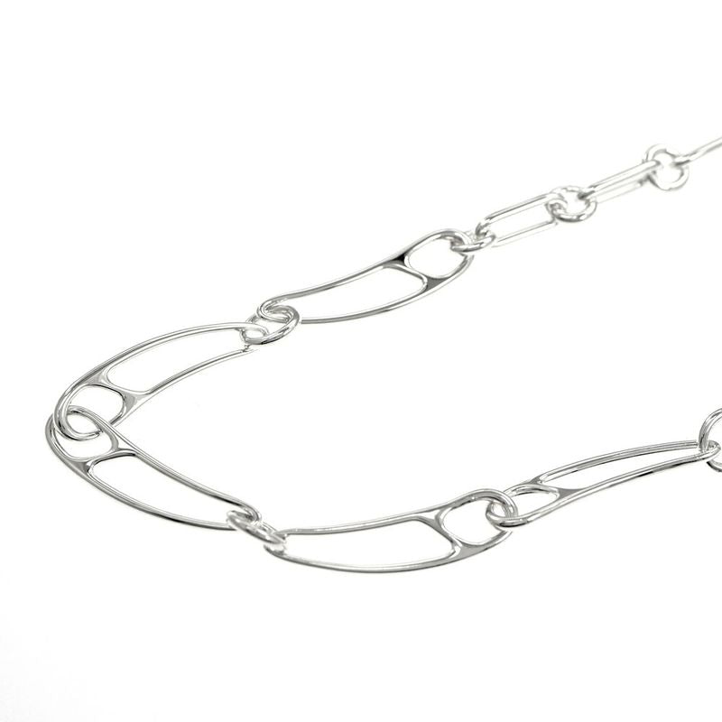 Hermes Necklace Chaine Dancre Punk ST AG 925 Silver Accessorie — view 4