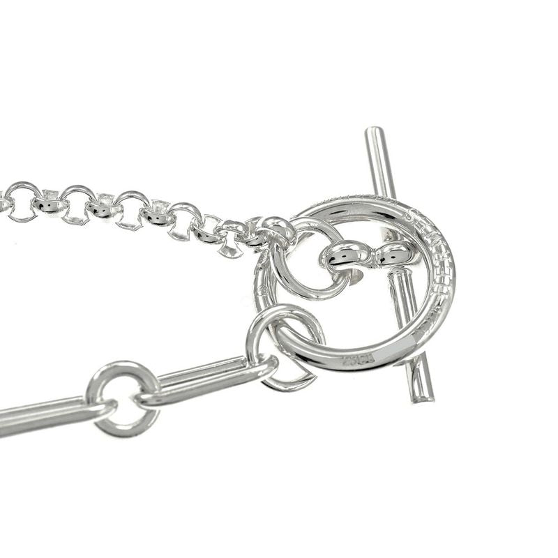 Hermes Necklace Chaine Dancre Punk ST AG 925 Silver Accessorie — view 7