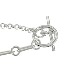 Hermes Necklace Chaine Dancre Punk ST AG 925 Silver Accessorie — view 7