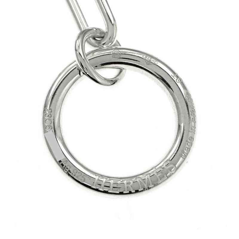 Hermes Necklace Chaine Dancre Punk ST AG 925 Silver Accessorie — view 9