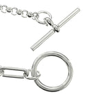 Hermes Necklace Chaine Dancre Punk ST AG 925 Silver Accessorie — view 8