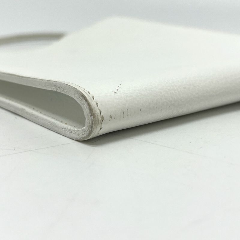 Hermes Shoulder Bag Onimetou Leather White — view 7