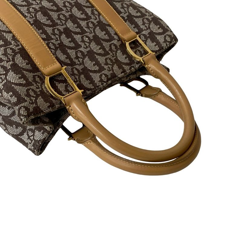 Christian Dior Trotter Pattern Leather