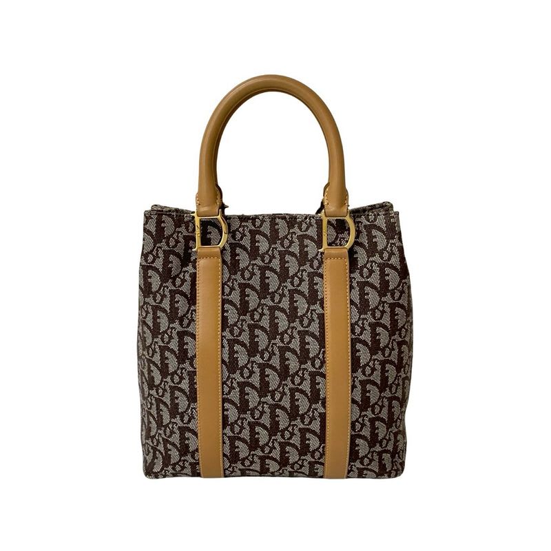 Christian Dior Trotter Pattern Leather