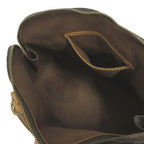 Louis Vuitton Monogram Alma Handbag Leather Brown — view 9