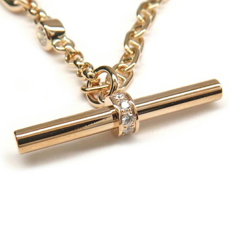 Hermes Bracelet Chaine D'ancre Chaos Diamond ST 750 PG 18K Manufactured — view 6