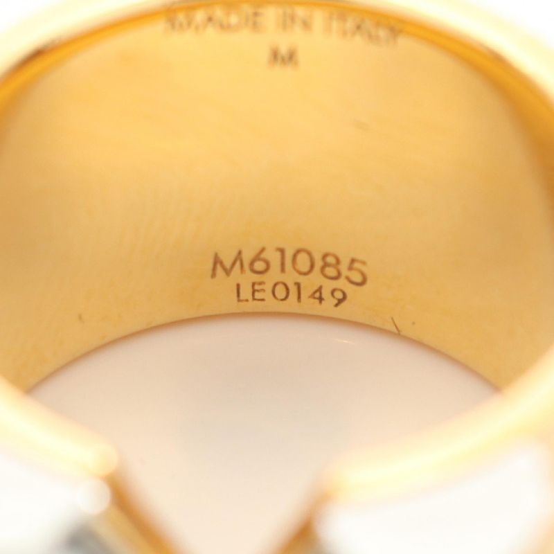 Louis Vuitton Ring Essential V GP Stainless — view 7