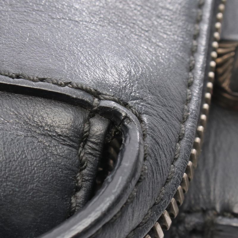 Fendi Handbag Dot Com 8 Bn293 Black Leathercom 2-Way — view 8
