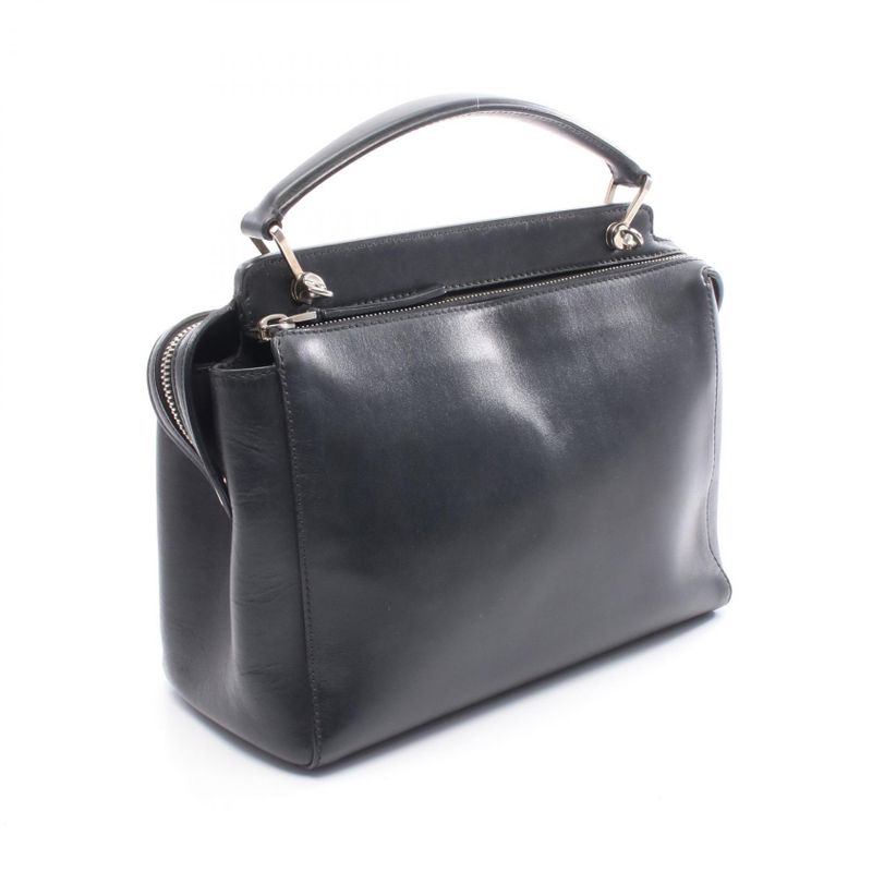 Fendi Handbag Dot Com 8 Bn293 Black Leathercom 2-Way — view 2