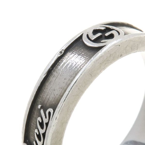 Gucci Interlocking Logo Ring 19 925 SV 6.6 — view 7