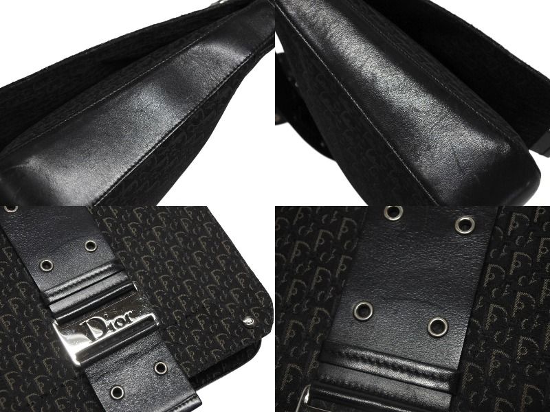 Dior Street Chic Line Shoulder Bag Trotter Galliano Era Black — view 7