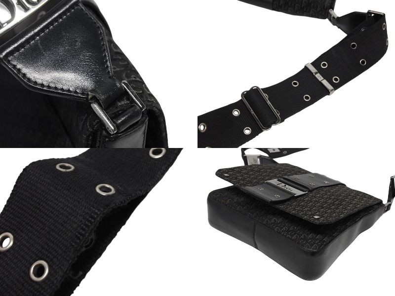Dior Street Chic Line Shoulder Bag Trotter Galliano Era Black — view 5