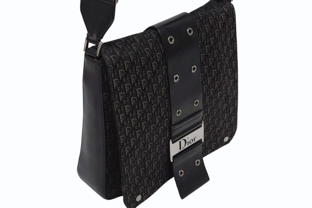 Dior Street Chic Line Shoulder Bag Trotter Galliano Era Black — view 3