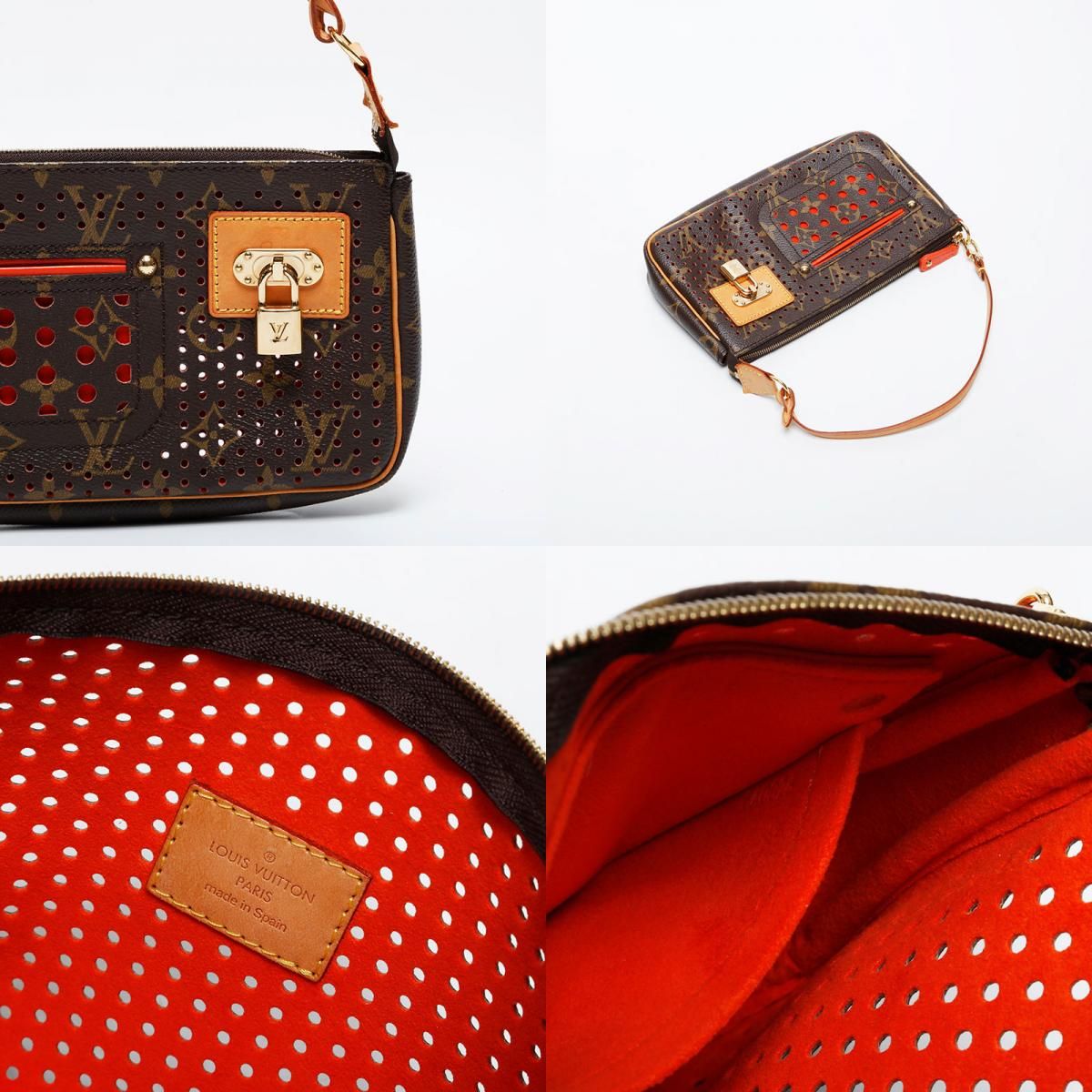 Louis Vuitton Shoulder Bag Monogram Perfo Pochette — view 9
