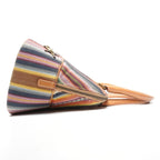Dior Handbag Montaigne Cadillac John Galliano Canvas Leather — view 5