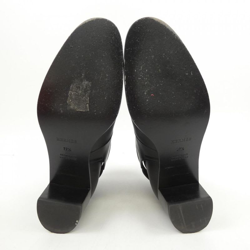 Hermes Frenchie Kelly Buckle Z Boots — view 4