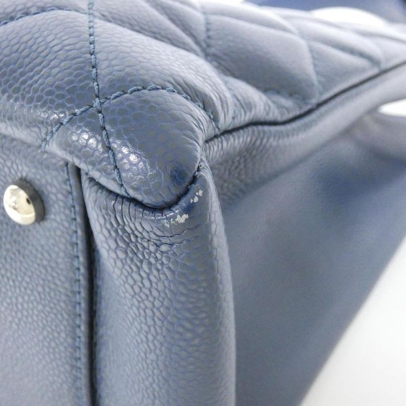 Chanel 66865 Caviar Blue Bag — view 3