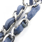 Chanel 66865 Caviar Blue Bag — view 5