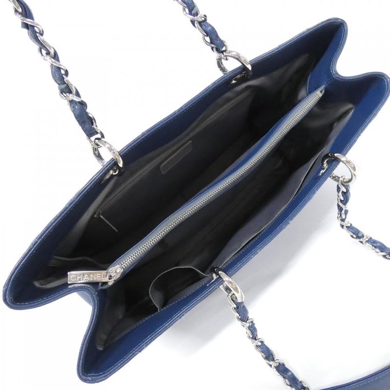 Chanel 66865 Caviar Blue Bag — view 6