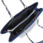 Chanel 66865 Caviar Blue Bag — view 6