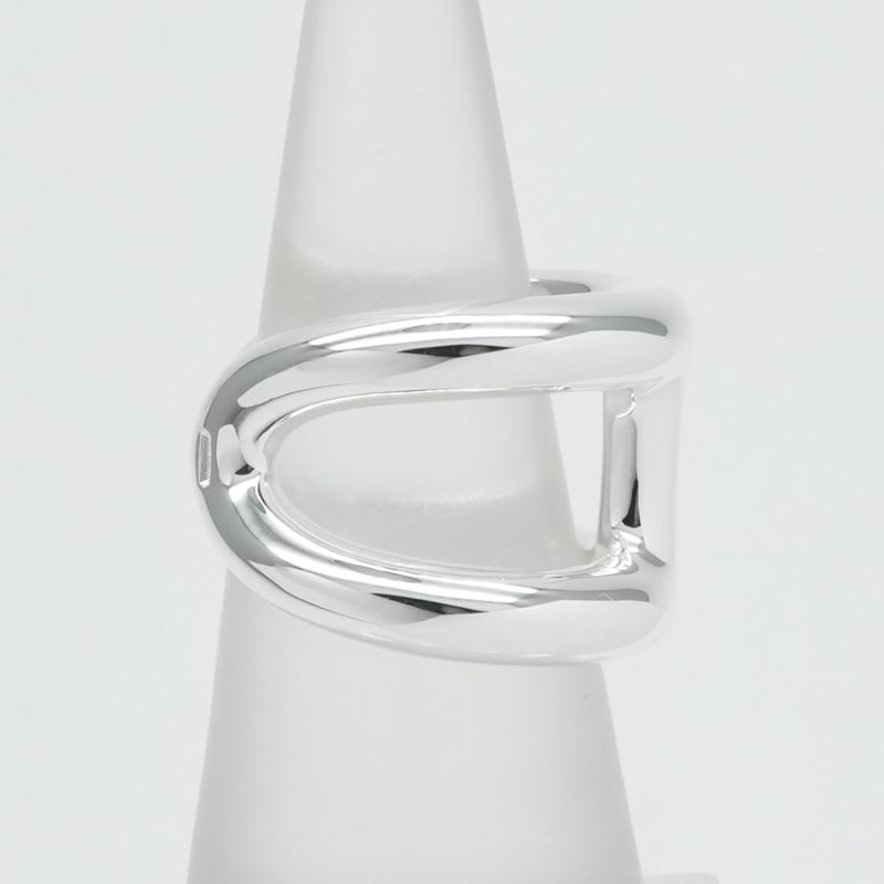 Hermes Osmozu Ring AG 925 Silver Chaine — view 5