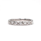 Chanel Coco Crush John Parisian Ring Pt950 Silver Diamond — view 3