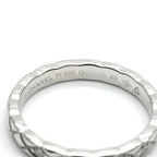 Chanel Coco Crush John Parisian Ring Pt950 Silver Diamond — view 7