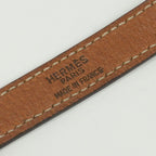 Hermes Shoulder Strap Pigskin Gold Brown Hardware — view 4