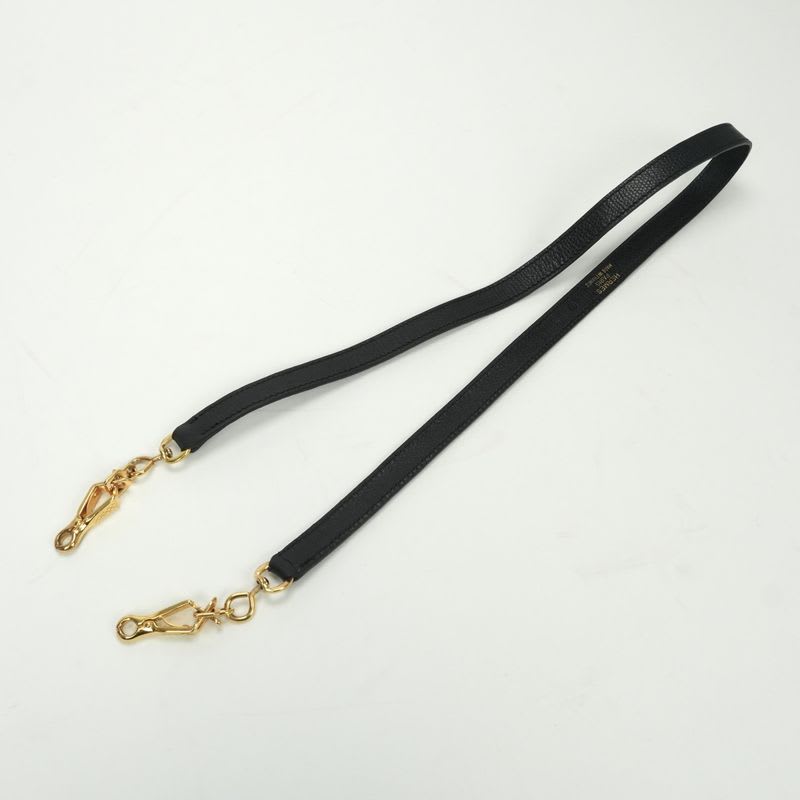 Hermes Shoulder Strap Courchevel Noir Black — view 2
