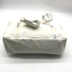 Chanel Sports Line Nylon Pouch Logo Tote White — view 4
