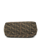 Fendi Small FF Open Tote Brown Zucca Canvas — view 7