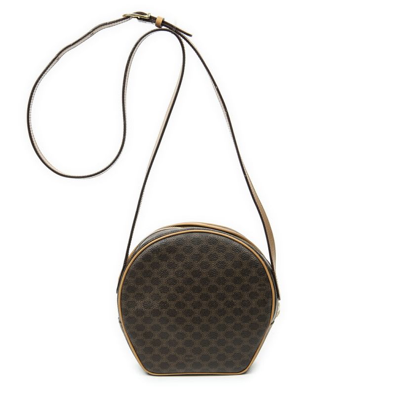 Celine Brown Beige Macadam Canvas — view 6