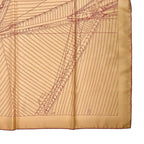 Hermes Carre 90 Tailwind Vent Portant Scarf Silk Orange — view 5