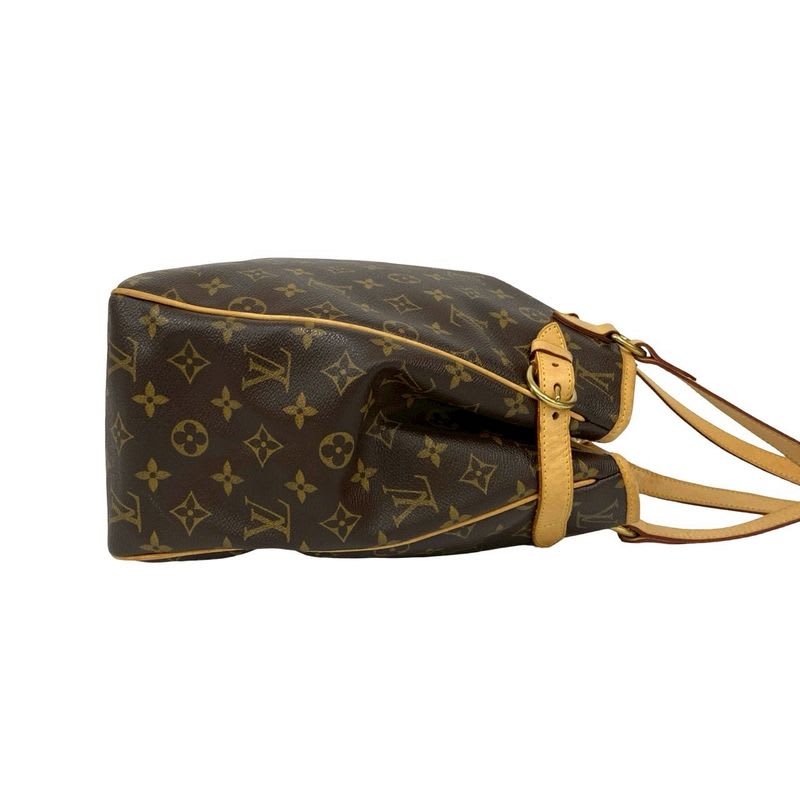 Louis Vuitton Batignolles Vertical Monogram Leather Tote Bag — view 7
