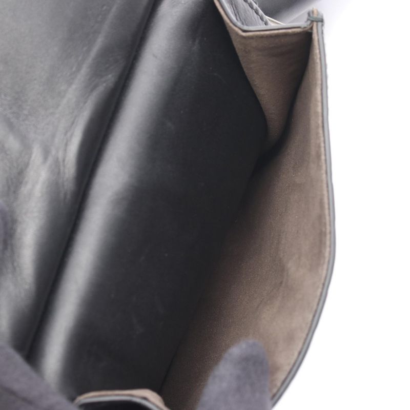 Gucci Waist Bag Guccissima Double Pouch Belt Black Leather — view 3