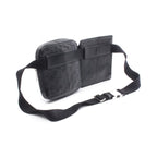 Gucci Waist Bag Guccissima Double Pouch Belt Black Leather — view 2