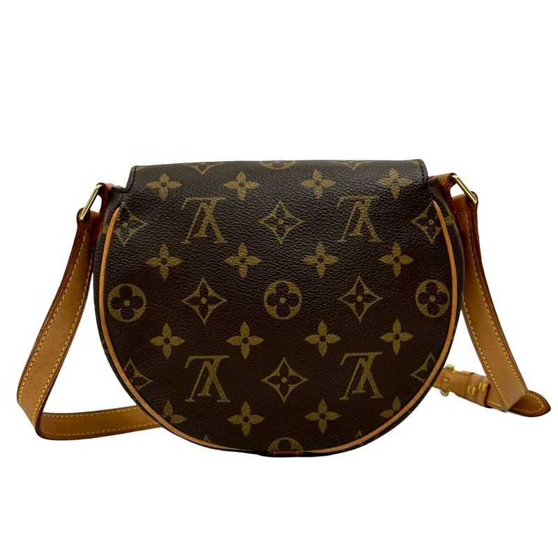 Louis Vuitton Tamburan Monogram Leather Mini Shoulder Bag With Pochette — view 4