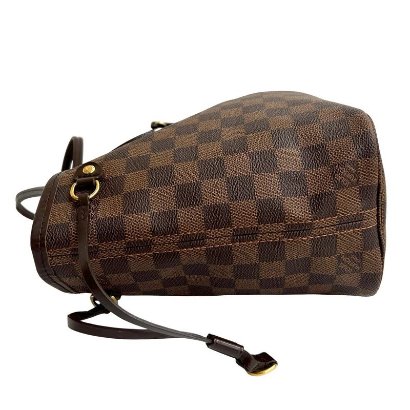 Louis Vuitton Neverfull PM Damier Leather Tote Bag Handbag — view 6