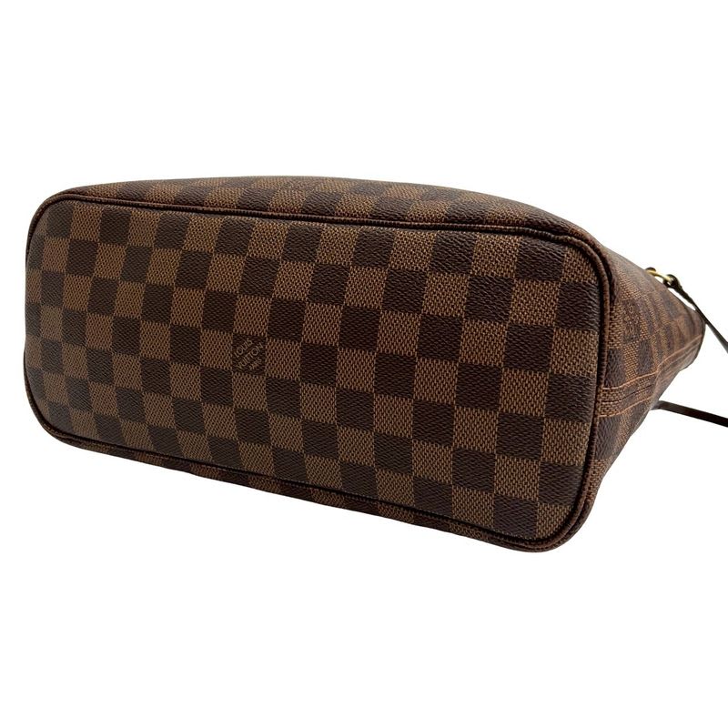 Louis Vuitton Neverfull PM Damier Leather Tote Bag Handbag — view 9