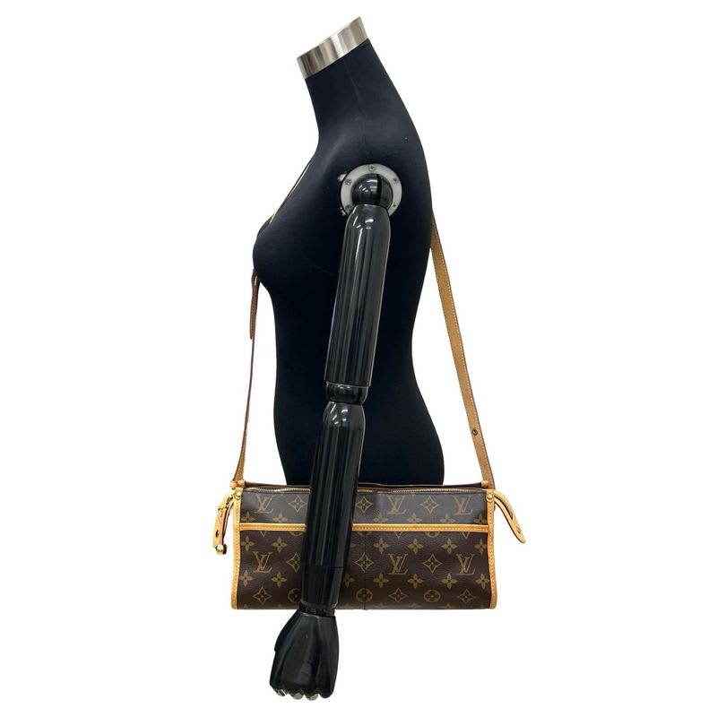 Louis Vuitton Popincourt Long Monogram Leather Shoulder Bag