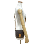 Louis Vuitton Vintage Cartesier Monogram Leather Mini Shoulder Bag Pochette — view 3