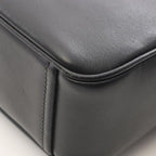 Prada Shoulder Bag Black Leather Banana Print Crossbody — view 5