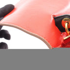 Celine Handbag Belt Bag Mini Red Beige Leather — view 5
