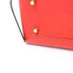 Celine Handbag Belt Bag Mini Red Beige Leather — view 7
